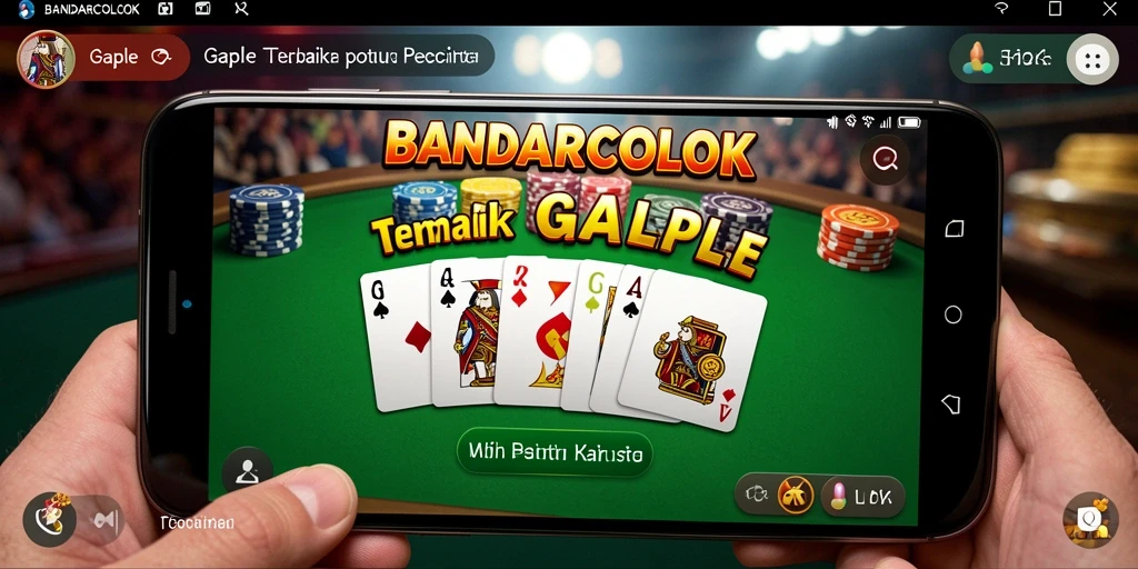 Screenshot menunjukkan gameplay seru BANDARCOLOK dengan interaksi pemain.