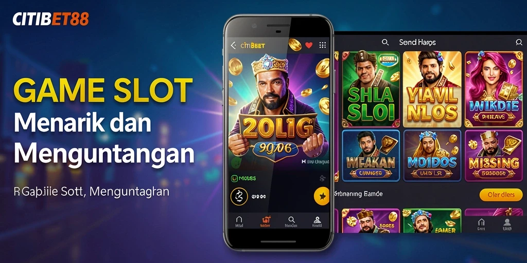 Screenshot gameplay CITIBET88 yang menampilkan grafis slot yang menarik.