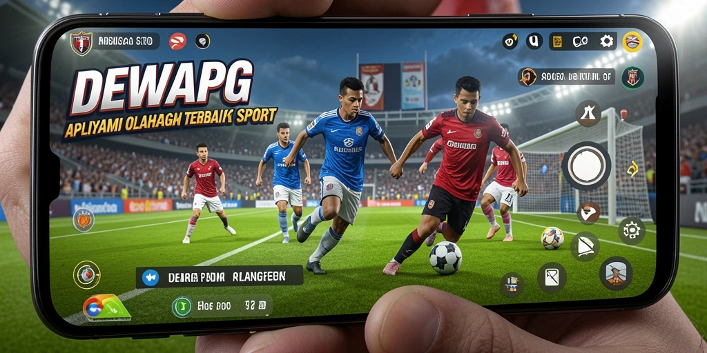 Tangkapan layar gameplay DEWAPG menampilkan pengalaman olahraga interaktif.