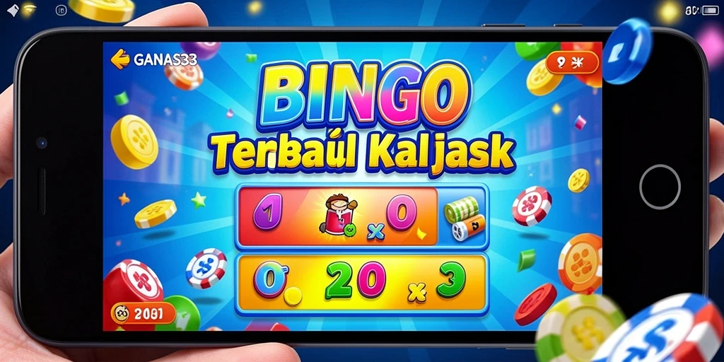 Tampilan gameplay menarik di GANAS33 dengan nuansa Bingo.