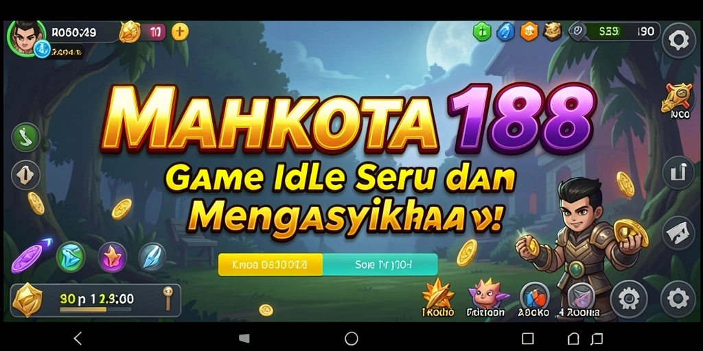 Tampilan gameplay menarik dari MAHKOTA188 yang menampilkan proses pengumpulan sumber daya.