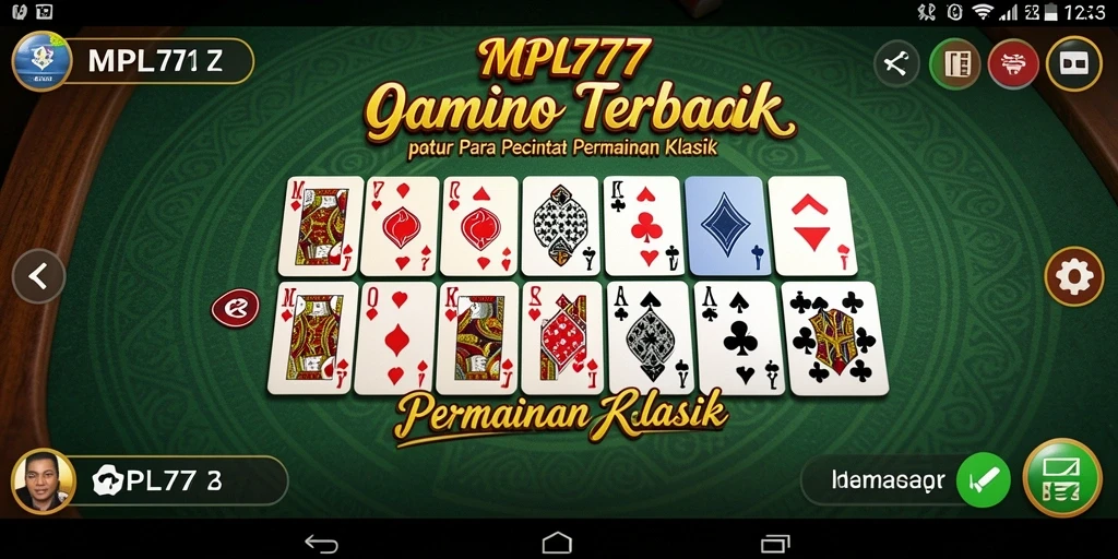 Tangkapan layar yang menunjukkan gameplay seru dari MPL777.