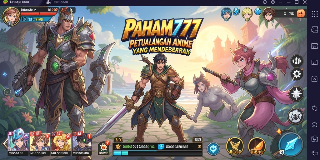 Tampilan menarik dari gameplay seru dalam PAHAM777.