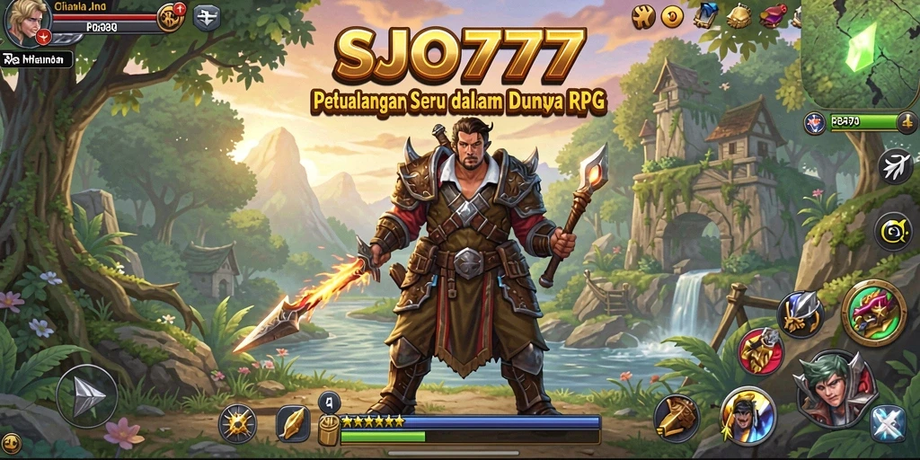 Gameplay SJO777 menampilkan aksi RPG yang dinamis dan menarik.