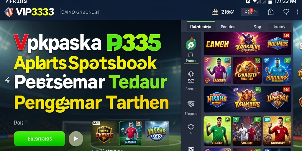 Screenshot VIP333 menampilkan suasana taruhan yang mendebarkan.